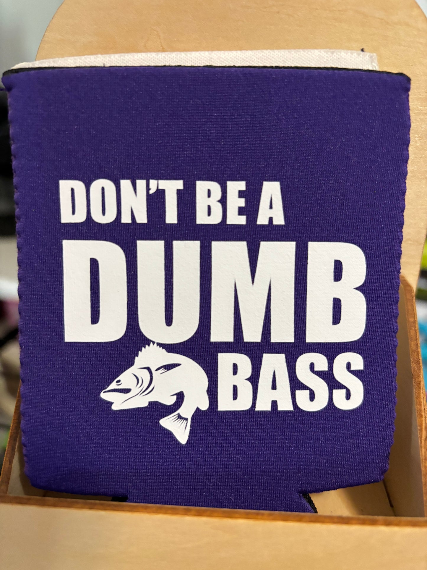 Dumb Bass Koozie